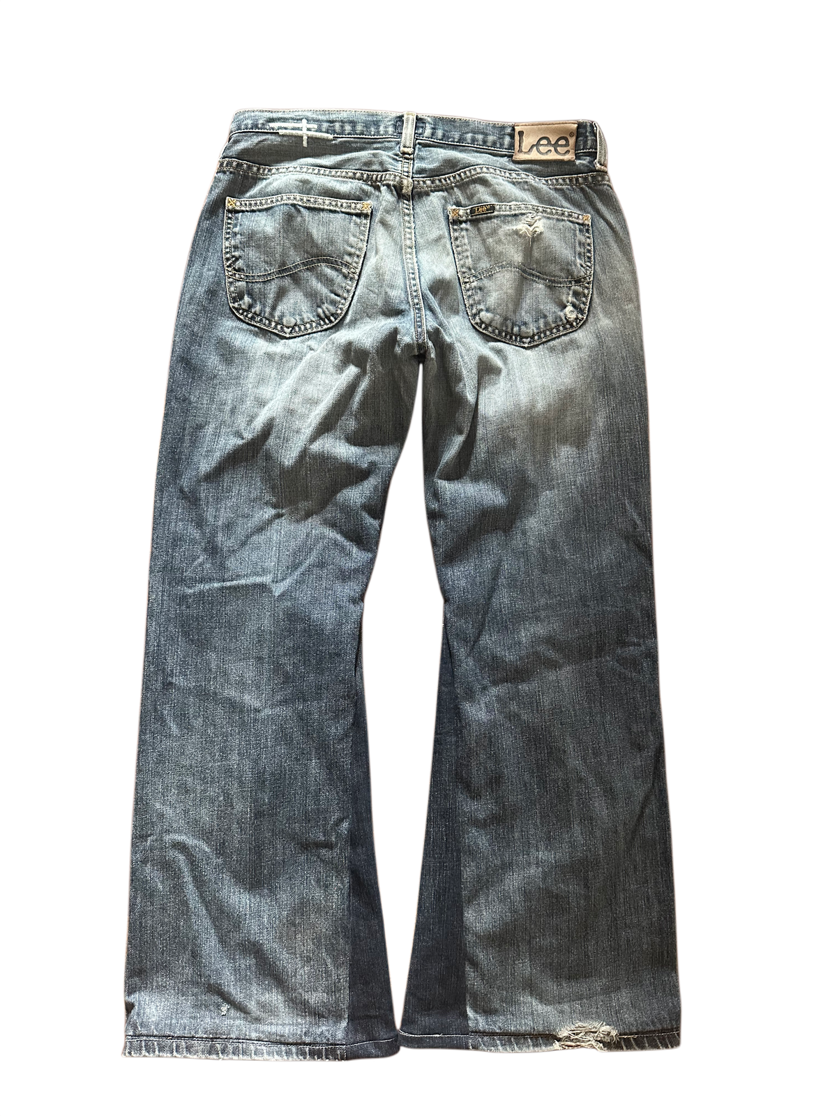 Bootcut flared lees